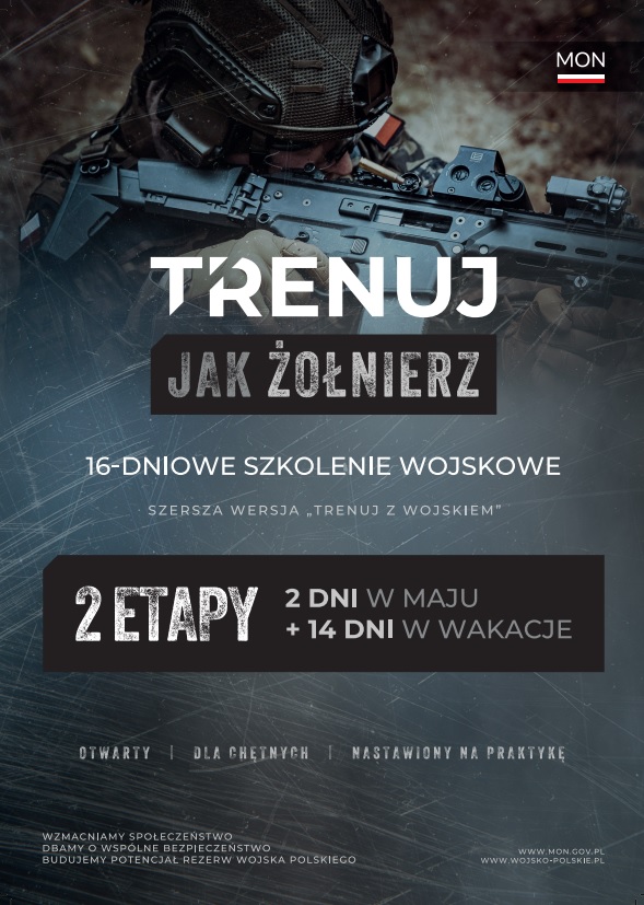 Wystartował projekt „Trenuj jak żołnierz”